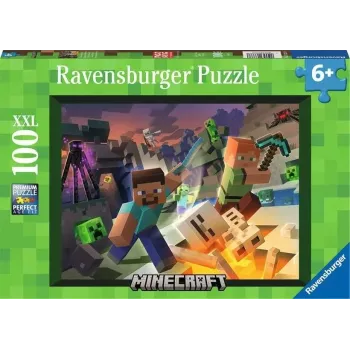 Pusle Ravensburger Minecraft 100 tk Videomäng