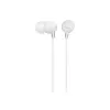 Sony MDR-EX15LP, juhtmega, 8 - 22000 Hz, Muusika, 3 g, Kõrvaklapid, Valge