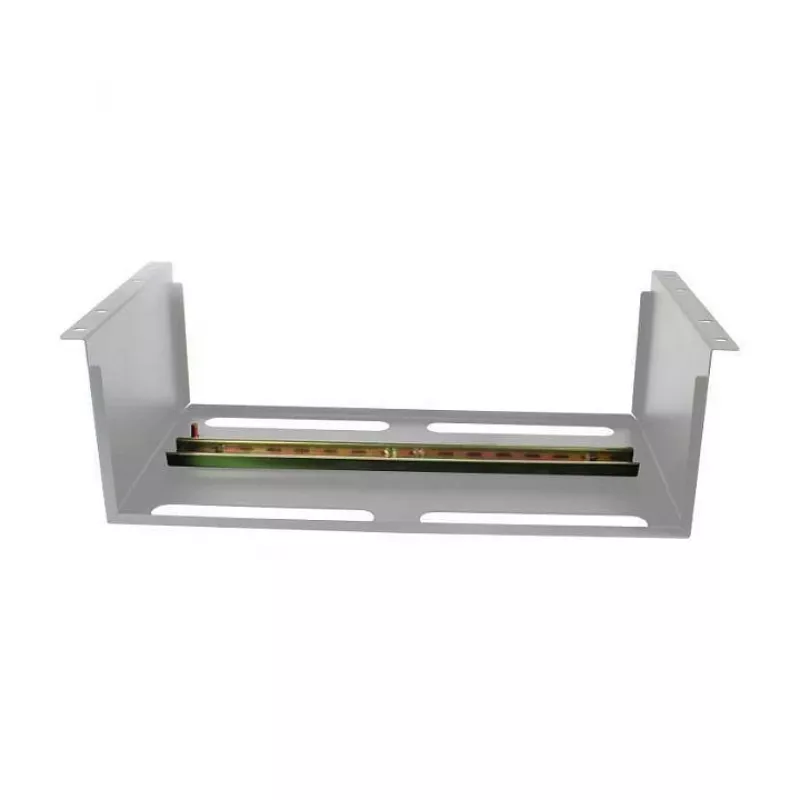 ALLNET seadmekinnitus DIN-liistule/DIN-liistu seadmetele T150mm/5HE helehall esikinnitus