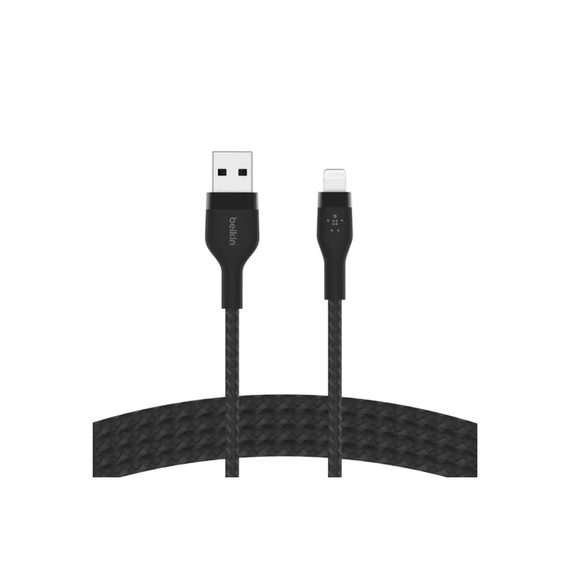 Lightning-kaabel 2m Belkin CAA010BT2MBK USB-C Lightningile, must