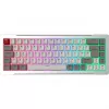 Raijintek MGA-68 mänguklaviatuur, Hejin Magnetic Yellow lülitid, DE paigutus, hõbedane