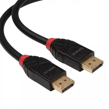 Lindy 7,5 m aktiivne DisplayPort 1.4 kaabel, 7,5 m, DisplayPort, DisplayPort, isane, isane, 7680 x 4320 pikslit