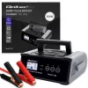Akulaadija QOLTEC 52514 — 12V/24V, 25A, AGM/GEL/SLA akudele, LCD-ekraaniga