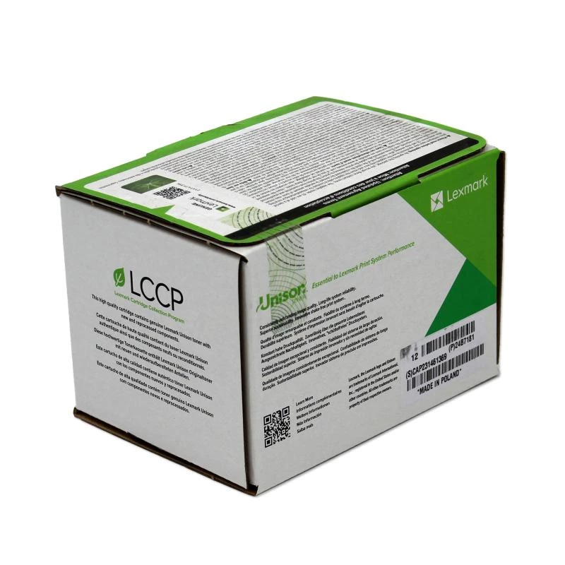 Lexmark 24B7181 toonerikassett 1 tk originaal must