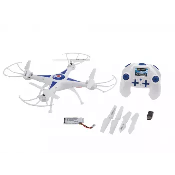 Revell GO STUNT 4 rotoriga kvadrokopter 380 mAh Sinine, Valge