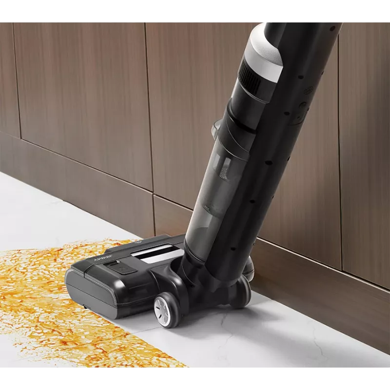 2-in-1 stick vacuum Jimmy HW9 — märgpuhastus, aku 25,2 V, 300 W, kotita, LED-ekraan, must