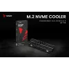 Õhkjahutus SAVIO M.2 NVMe 2280 AK-60 must jahutusradiaator 22x80 mm SSD-le
