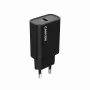 Seinalaadija CANYON OnCharge 30CL 30W PD 1-port EU pistik Must