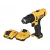 DeWALT DCD Keyless 10.8V juhtmeta puur-keeraja Li-Ion, Euro pistik