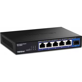 TRENDnet 6-pordiline 2.5G haldamata lüliti 10G SFP+ pordiga (TEG-S5061)