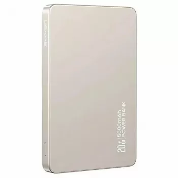 PowerBank 5000mAh 20W Induction MagSafe titaan