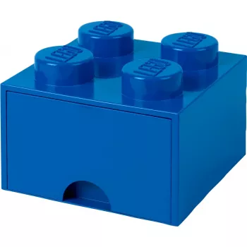 LEGO Brick Drawer 4 Blue, hoiukast sinine
