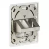 EFB-Elektronik võrgupistikupesa 2-suunaline Keystone'idele, valge, RAL 9003 ilma Keystone'ita Tootja: EFB Elektronik (EC020400001)