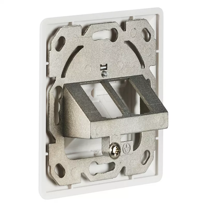 EFB-Elektronik võrgupistikupesa 2-suunaline Keystone'idele, valge, RAL 9003 ilma Keystone'ita Tootja: EFB Elektronik (EC020400001)