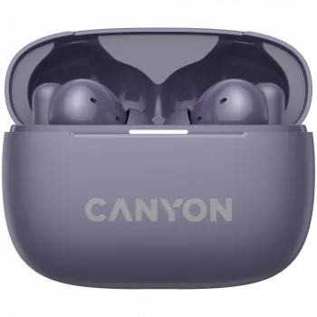 Canyon CNS-TWS10PL Kõrvaklapid ja peakomplekt True Wireless Stereo (TWS) kõrvasisesed kõned/muusika/sport/igapäevane kasutamine USB Type-C Bluetooth Violet (CNS-TWS10PL)