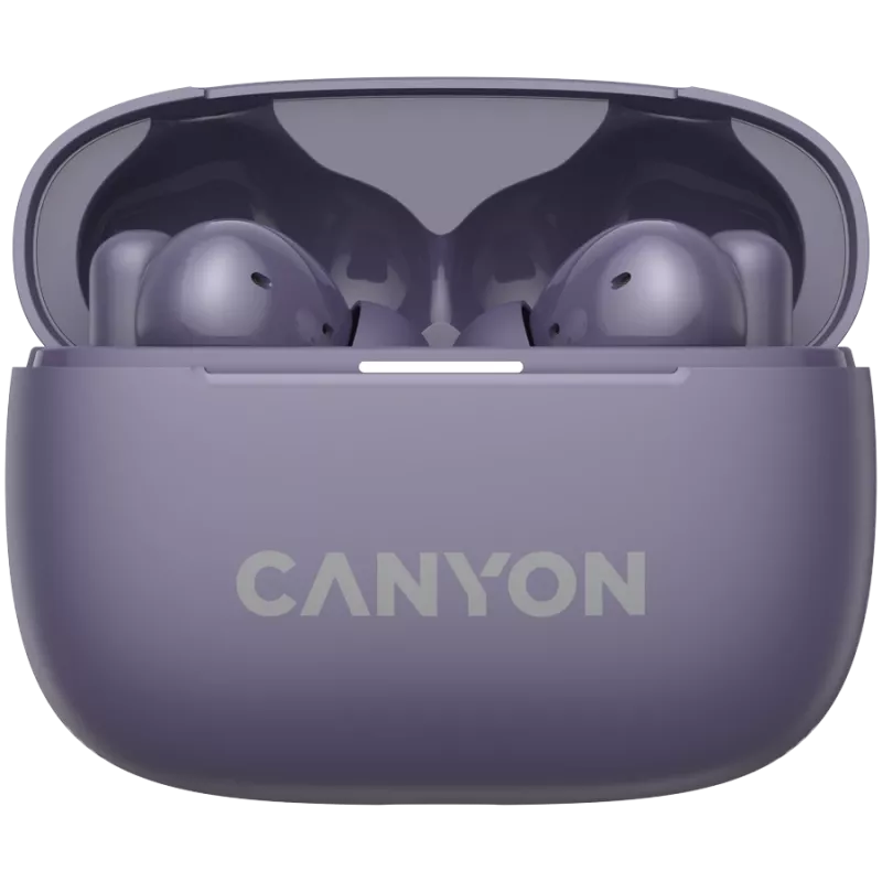 Canyon CNS-TWS10PL Kõrvaklapid ja peakomplekt True Wireless Stereo (TWS) kõrvasisesed kõned/muusika/sport/igapäevane kasutamine USB Type-C Bluetooth Violet (CNS-TWS10PL)