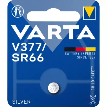 VARTA Electronics Aku V 377 Hõbe 27 mAh 2,6 V (00377 101 401)