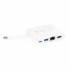 DICOTA USB-C kaasaskantav dokkimisjaam 4-in-1 HDMI-ga - dokkimisjaam - USB-C - HDMI (D31730)