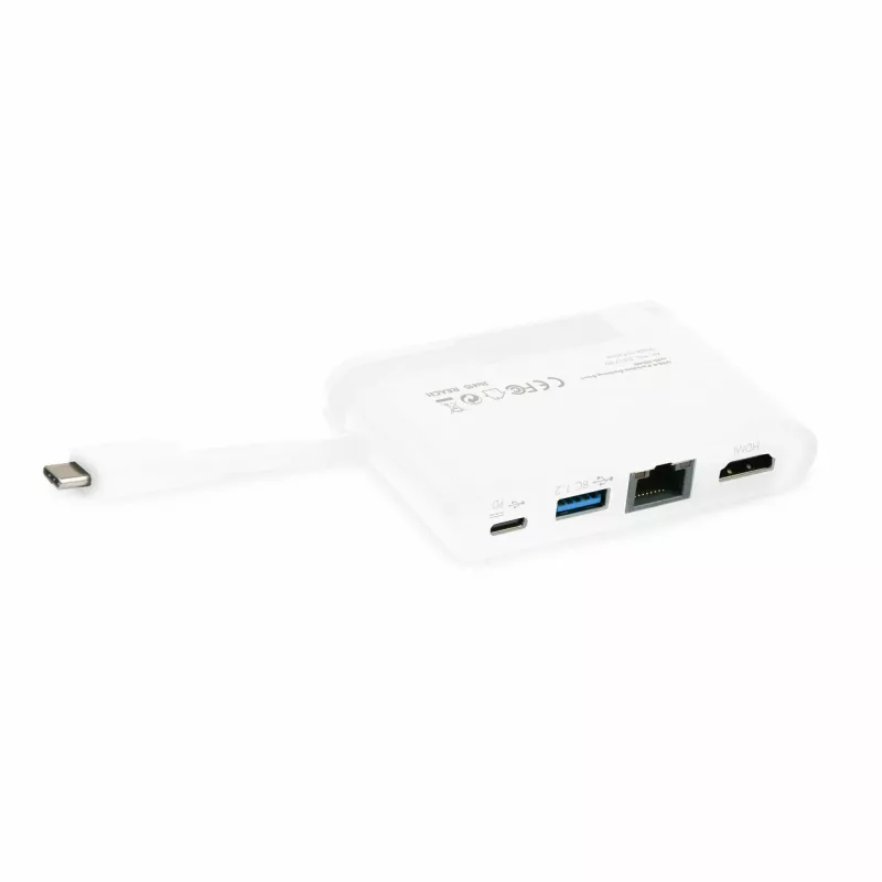 DICOTA USB-C kaasaskantav dokkimisjaam 4-in-1 HDMI-ga - dokkimisjaam - USB-C - HDMI (D31730)