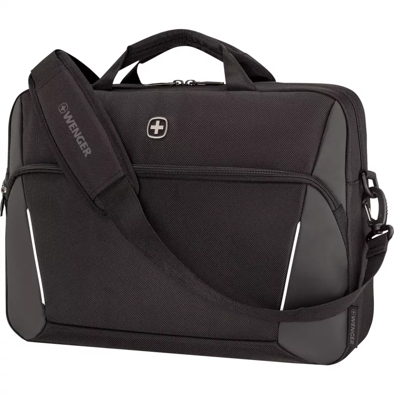 Sülearvuti portfell Wenger XE Compact Brief 16 tahvelarvuti taskuga, must