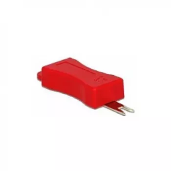 Port Blocker DeLOCK 86412 RJ-45 Punane 4 tk