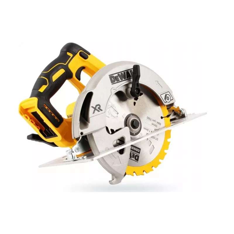 DeWALT DCS570P2-QW kaasaskantav ketassaag 18,4 cm Hõbedane, Kollane 5500 RPM