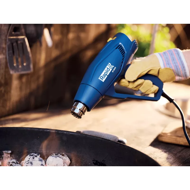 Rapid 5001341 kuumapuhur 450 l/min 550 °C 1800 W Sinine