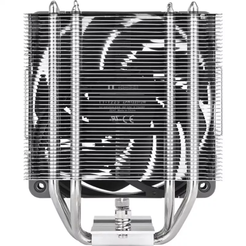 Õhkjahuti Thermaltake UX400 12 cm must hõbedane 700-1800 p/min