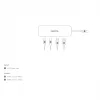 USB Type-C jaotur DICOTA D32061 10000 Mbit/s Hõbedane