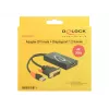 DVI-D 24+1 + USB-A / DisplayPort 20-kontaktiline kaabel DeLOCK 62596