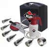 Puuriterade komplekt RUBI Easy Gres Plus Kit — 7 tk teemantpuuritera, 27 mm pikkus, portselani jaoks, kandekohvriga