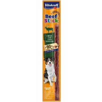 Koerte närimismaius Vitakraft Beef Stick 12 g — ulukilihamaitse, eakatele koertele, üks kotike