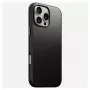 Mobiiltelefoni ümbris Nomad NM01693185 Apple iPhone 16 Pro Max jaoks, nahk/TPU/PC, must, sobib kuni 17,5 cm (6,9 tolli) ekraanile