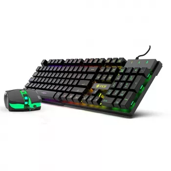 Cian Technology GmbH Cian INCA RAINBOW EFFECT MECHANICAL FEEL GAMING klaviatuur & hiir SET