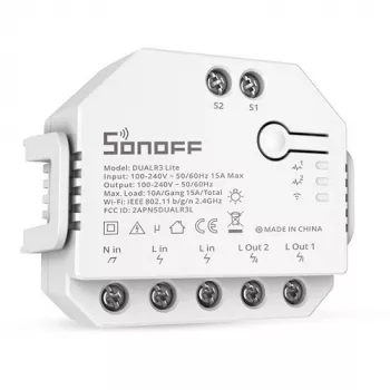 Nutikas WiFi-lüliti Sonoff Dual R3