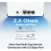Ruuter MERCUSYS Halo H85X kaheribaline Wi‑Fi 6 (802.11ax), 2,4/5 GHz, kuni 2402 Mbps, 3 LAN-porti, valge (3-pakk)
