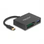 DeLOCK USB-C-kaardilugeja XQD- ja SD-mälukaartidele USB 5 Gbps