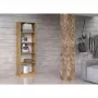 Kontori raamatukapp top e shop R40 ARTISAN, tamm, 5 riiulit, 400×300×1820 mm, puitlaastplaadist karkass