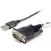 UNITEK Y-108 USB 2.0 RS232 musta kaabli liidese adapter (Y-108)