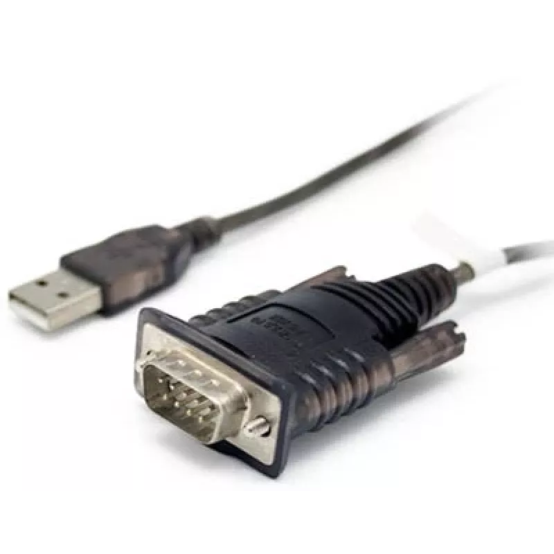 UNITEK Y-108 USB 2.0 RS232 musta kaabli liidese adapter (Y-108)