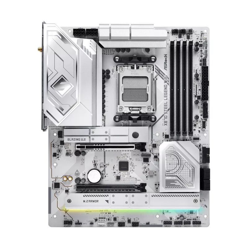 ASRock X870 Steel Legend WiFi AM5 ATX emaplaat