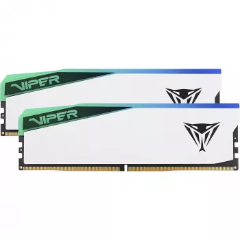 DIMM 48 GB DDR5-6000 (2x 24 GB) kahekomplekt, mälu, valge, PVER548G60C42KW, Viper Elite 5 RGB, INTEL XMP, AMD EXPO