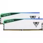 DIMM 48 GB DDR5-6000 (2x 24 GB) kahekomplekt, mälu, valge, PVER548G60C42KW, Viper Elite 5 RGB, INTEL XMP, AMD EXPO