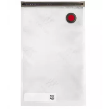 ZWILLING vaakumpakendaja karp 36807-007-0, plastikust ristkülikukujuline toidunõu, 1.1 l & 2.3 l, õhukindel lukustatav kaas, eemaldatav, poolläbipaistev valge