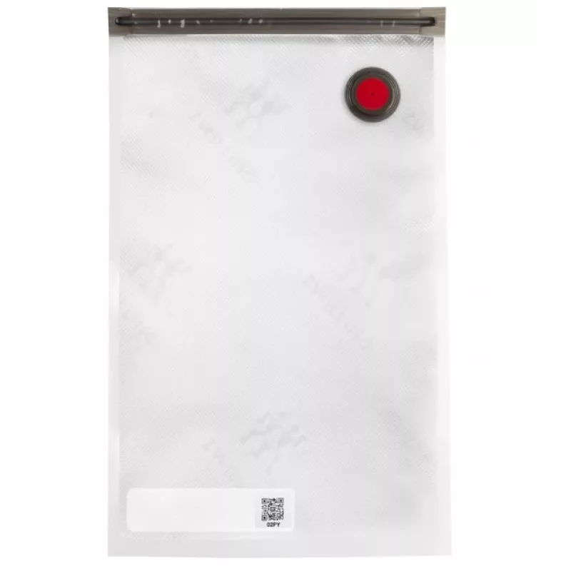 ZWILLING vaakumpakendaja karp 36807-007-0, plastikust ristkülikukujuline toidunõu, 1.1 l & 2.3 l, õhukindel lukustatav kaas, eemaldatav, poolläbipaistev valge