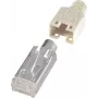renkforce RJ45-pistik, varjestatud CAT5e pistik, sirge poolus: 8P8C H9540.1-10 Beež H9540.1-10 10 tk (H9540.1-10)