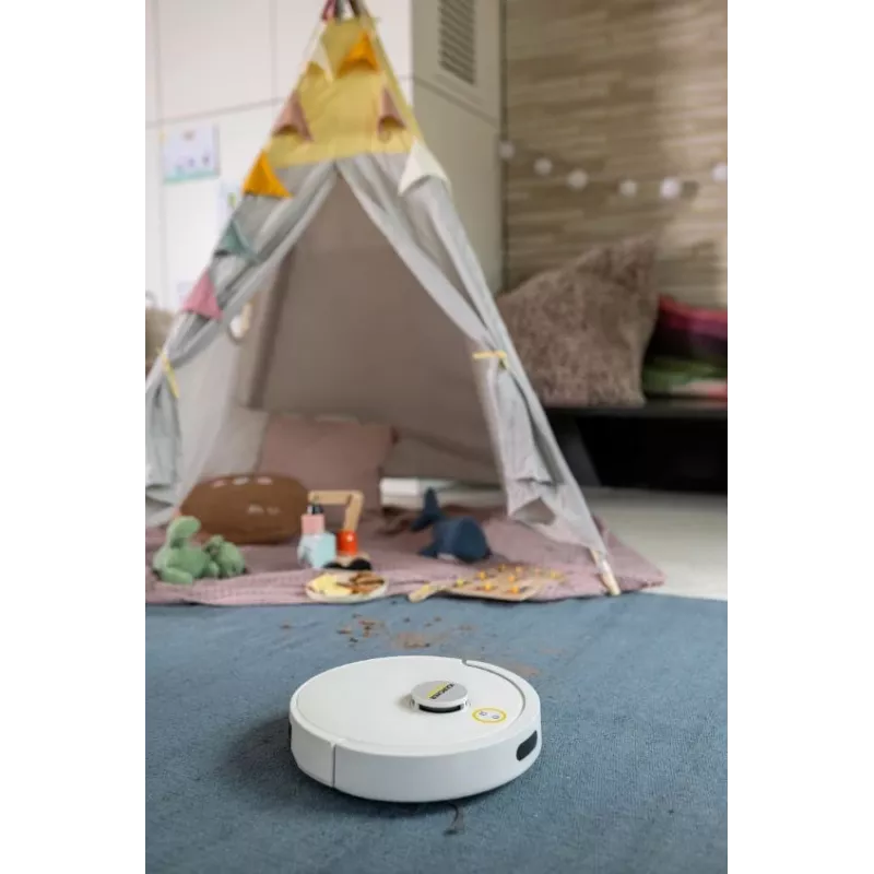 KARCHER RVC 3 Comfort valge põrandapuhastusrobot koos laadimisjaamaga