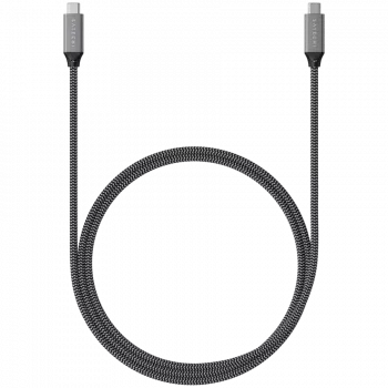 USB-kaabel Satechi ST-U4C25M USB4 Gen 3x2 0,25 m Must Hall