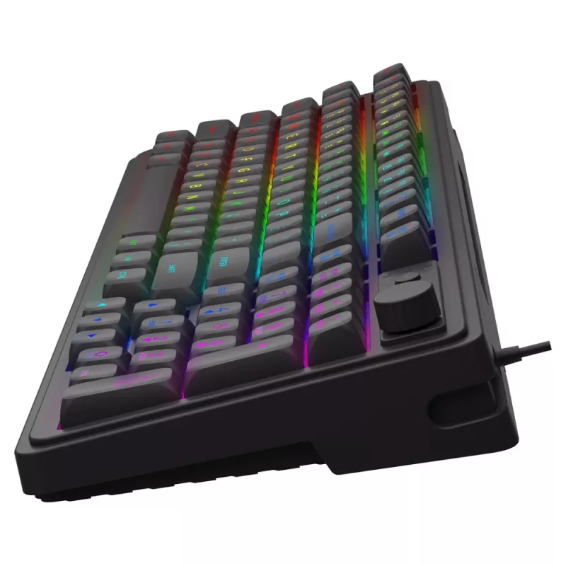 Savio Galaxis mänguklaviatuur USB QWERTY USA inglise keel must