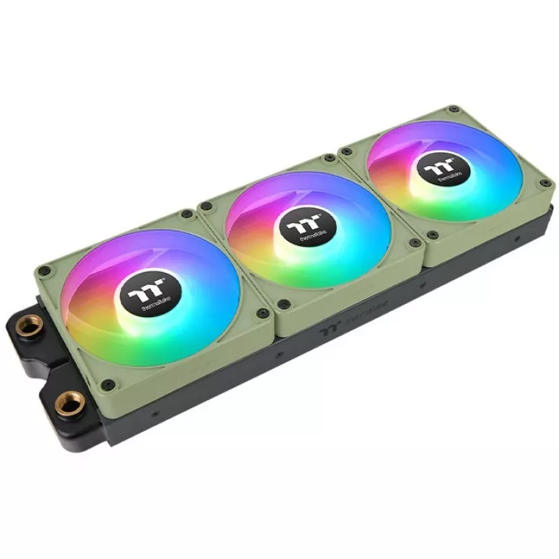 Thermaltake CT140 EX Reverse ARGB 140mm ventilaator 3-pack - Matcha roheline